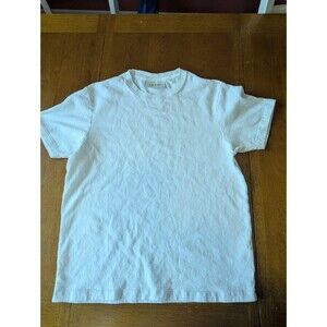 Frame Men's White Tee Shirt Medium 100% Cotton